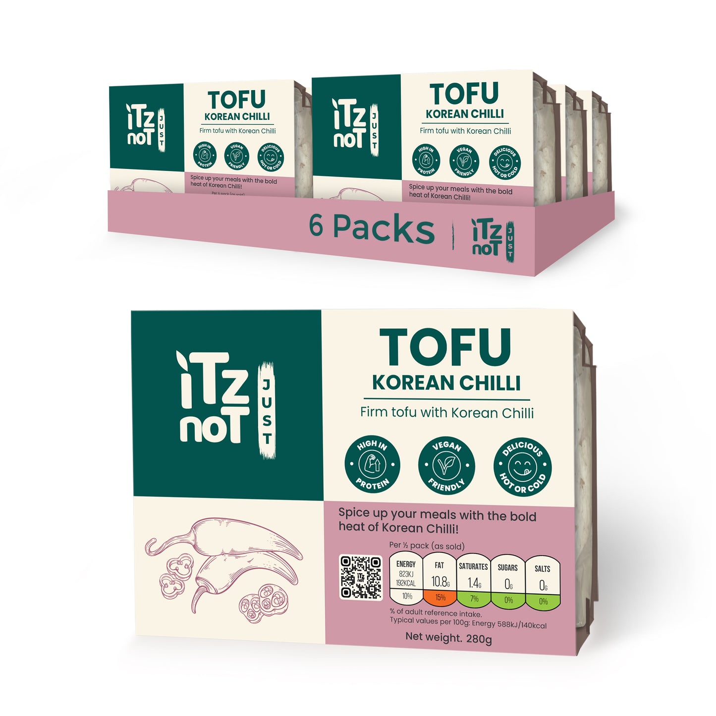 'iTz noT Just' Tofu - Korean Chilli