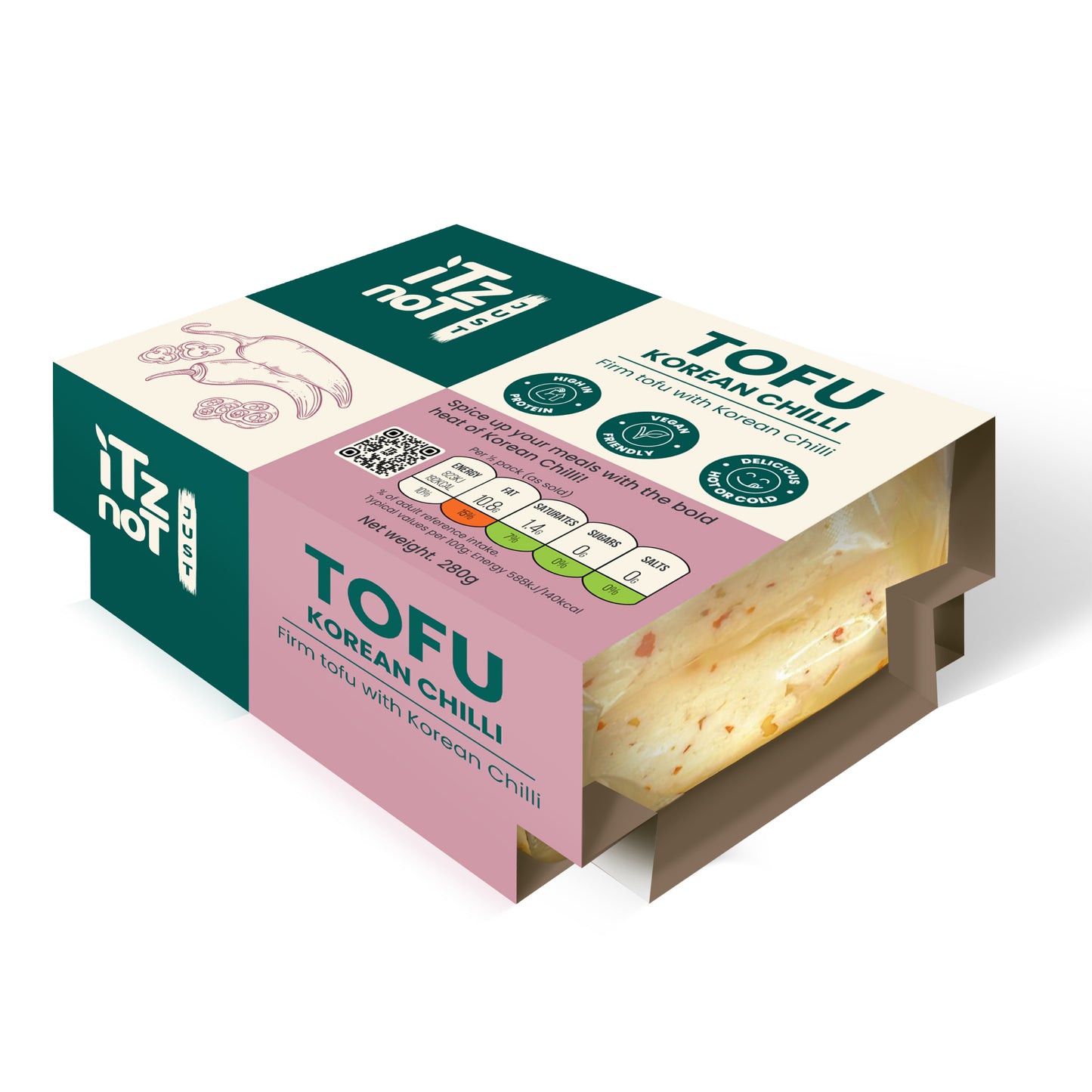 'iTz noT Just' Tofu - Korean Chilli