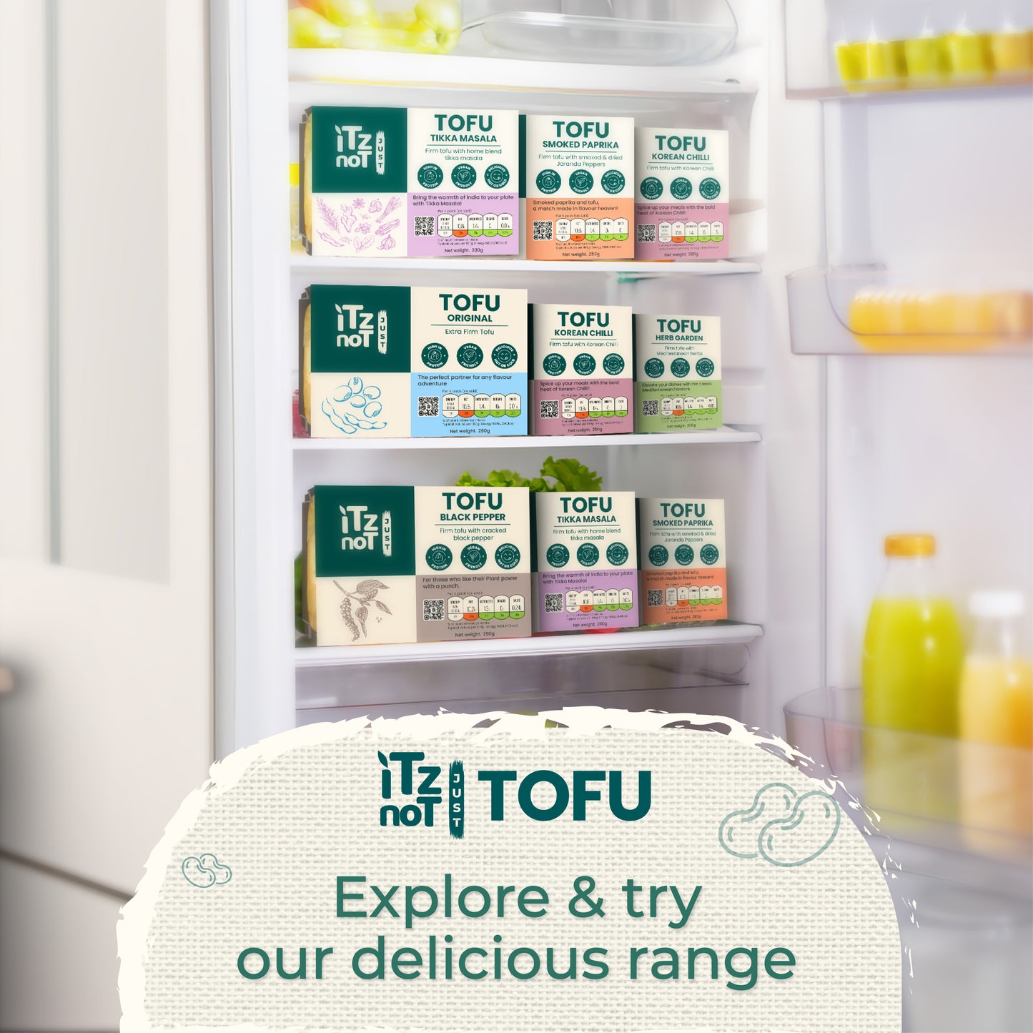 'iTz noT Just' Tofu - Korean Chilli