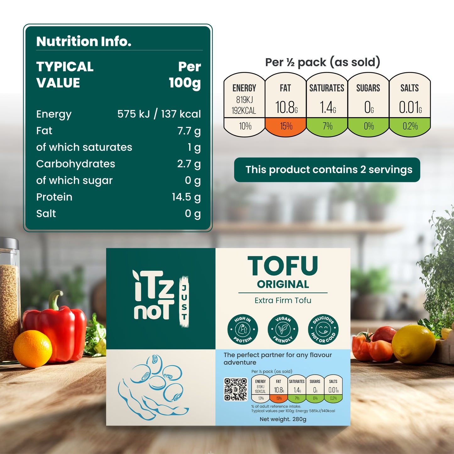 'iTz noT Just' Tofu - Original