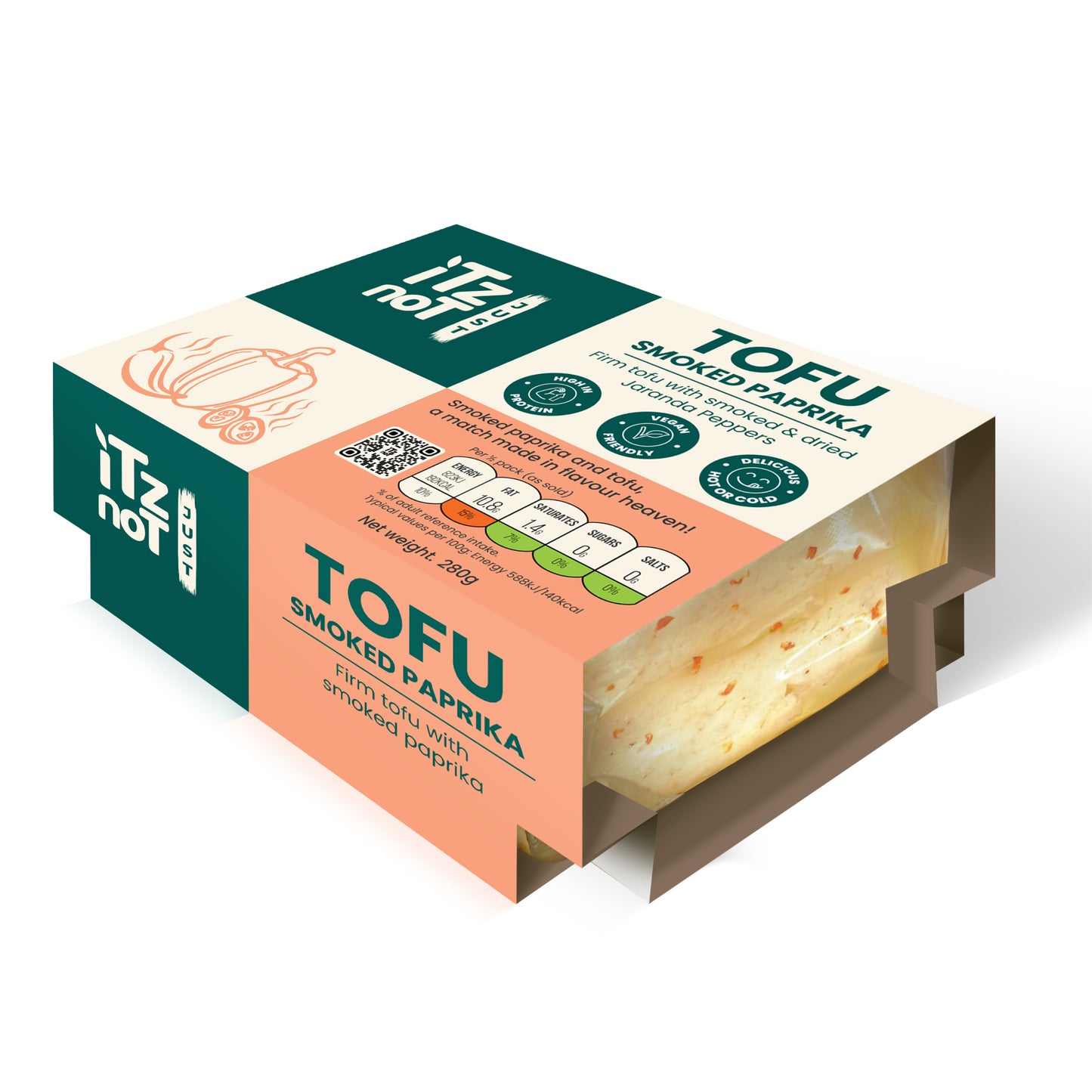 'iTz noT Just' Tofu - Smoked Paprika