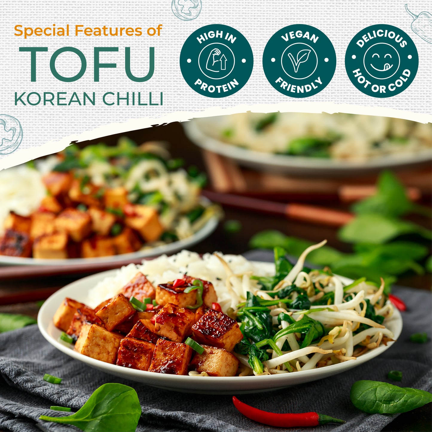 'iTz noT Just' Tofu - Smoked Paprika