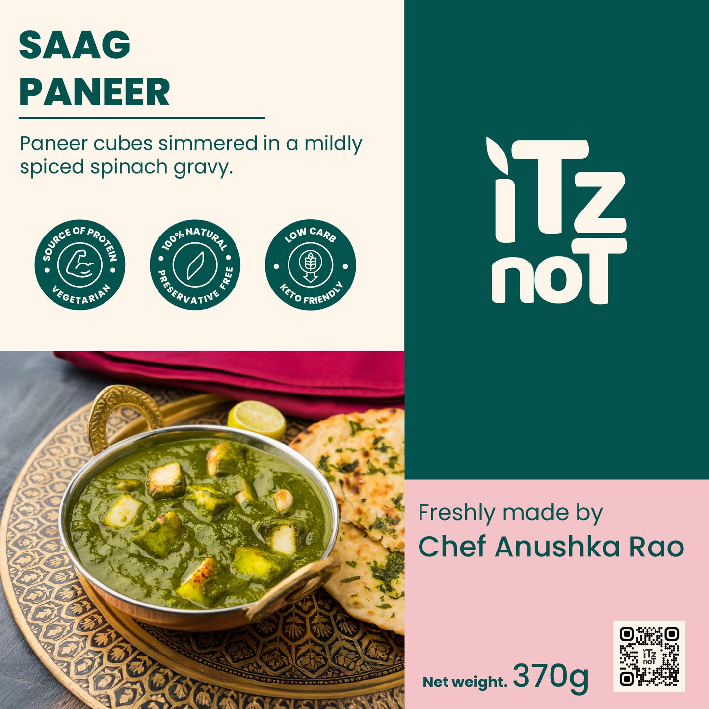 iTz noT Saag Paneer
