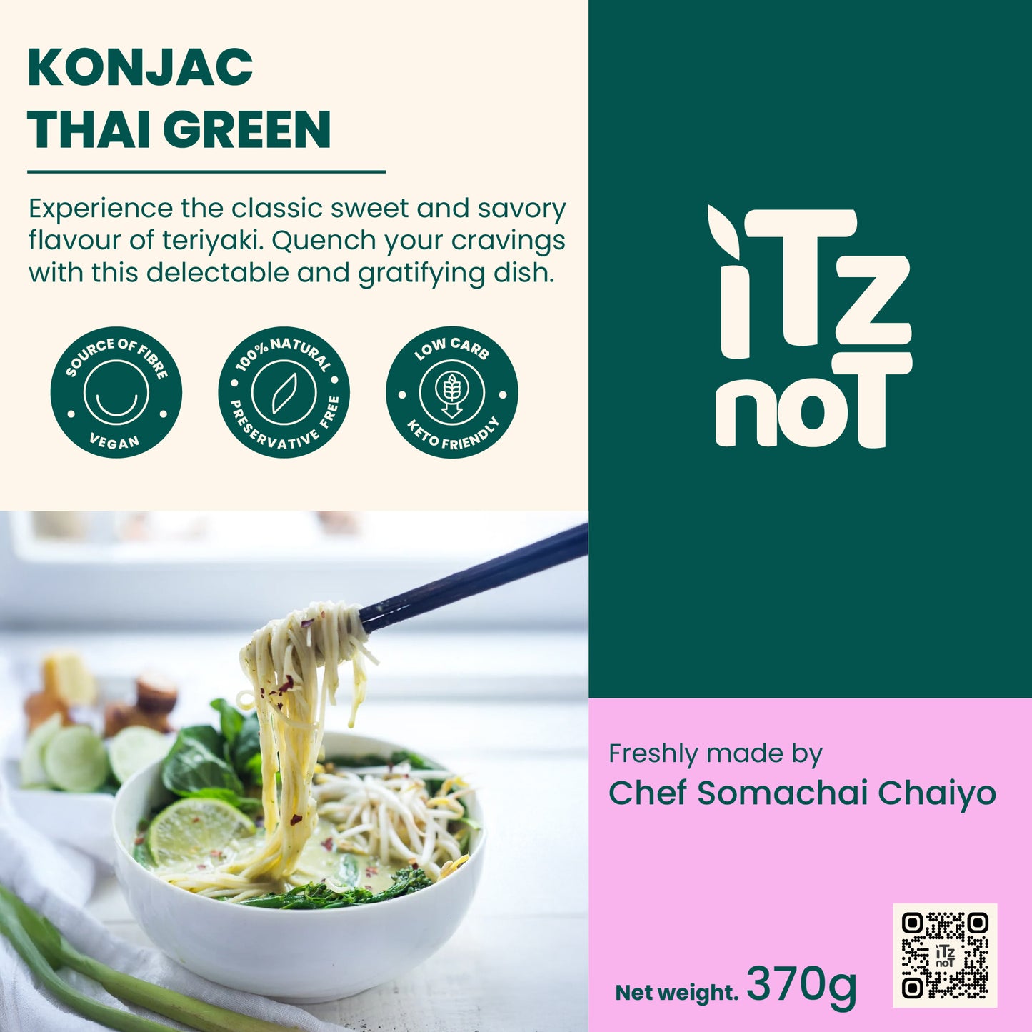 iTz noT Konjac Thai Green