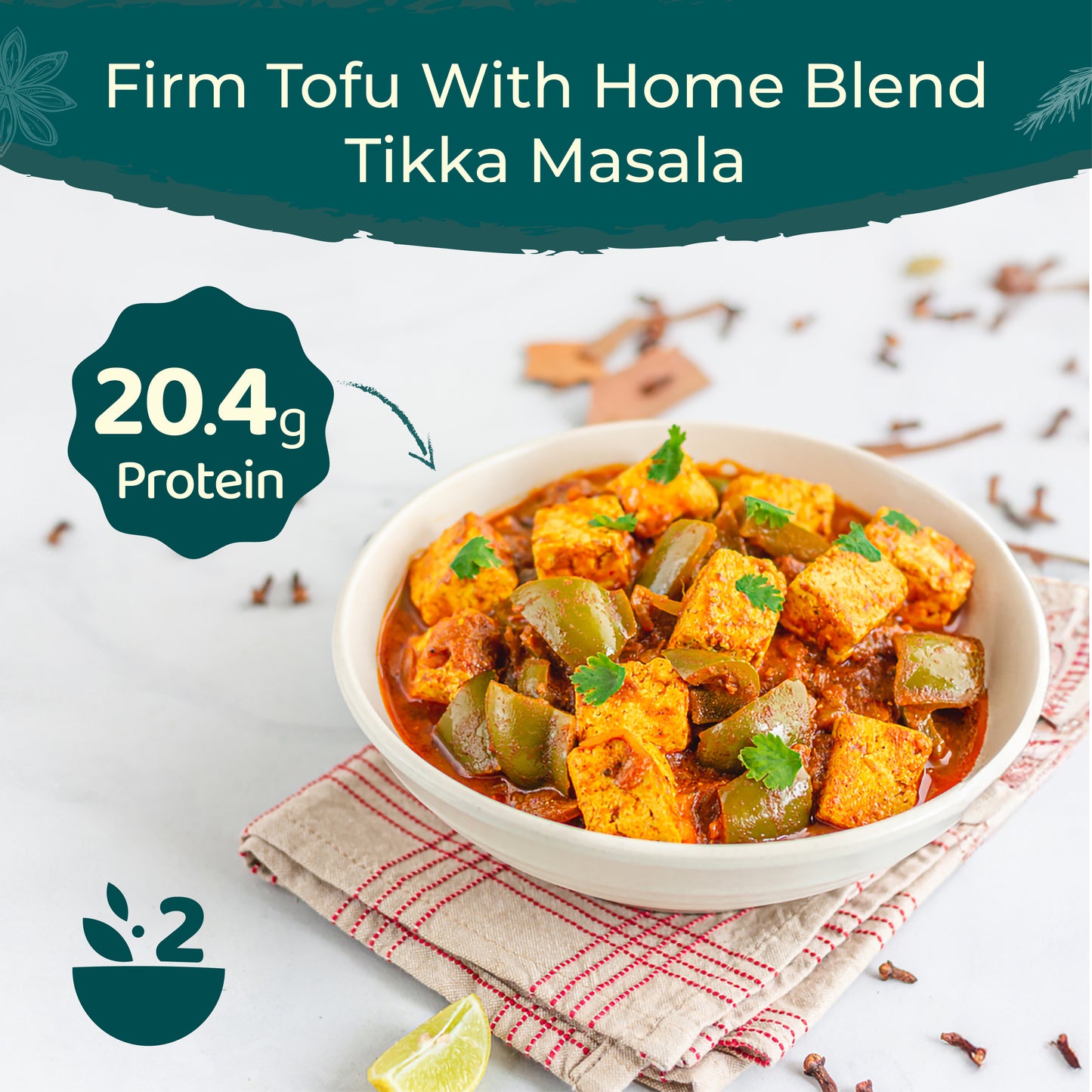 'iTz noT Just' Tofu - Tikka Masala