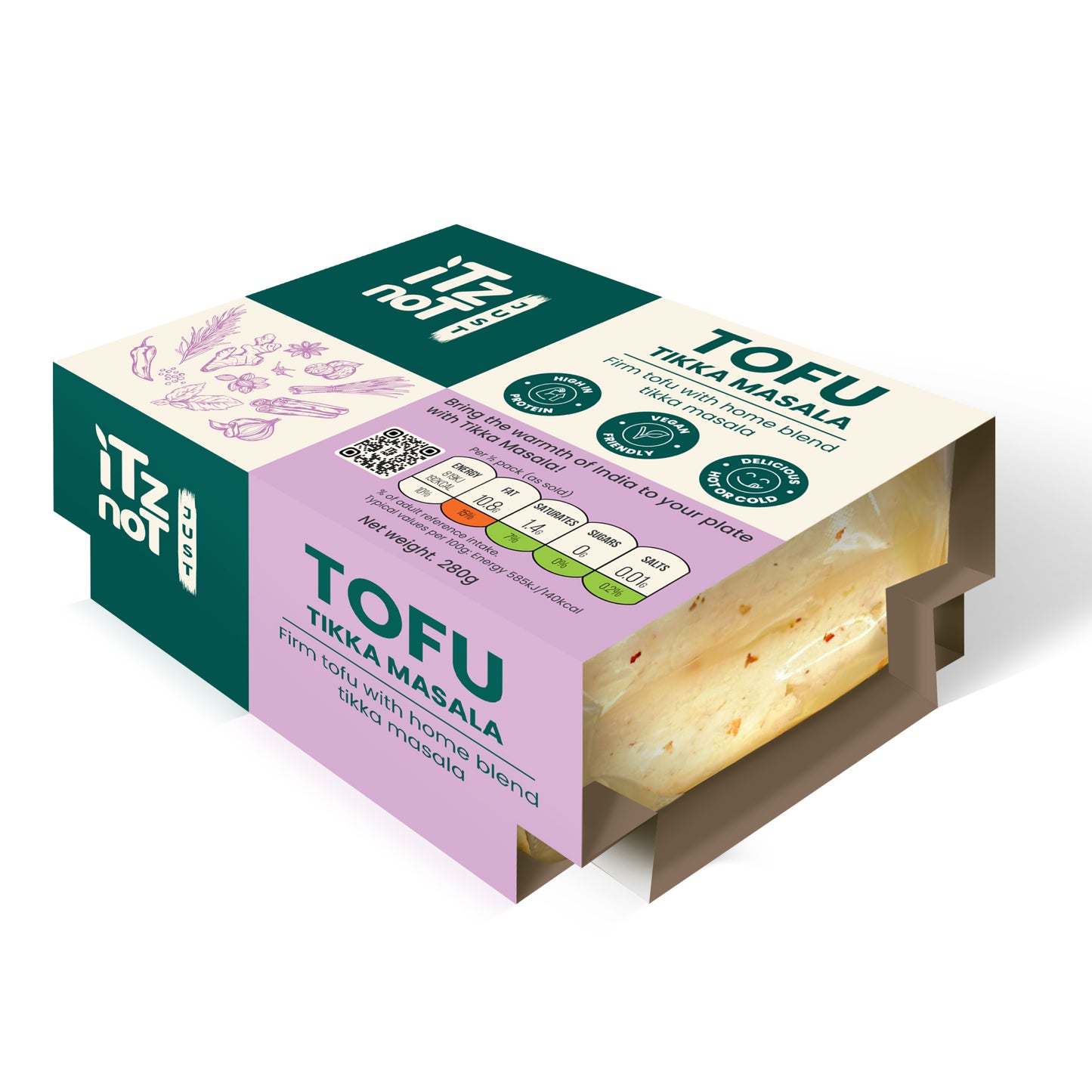 'iTz noT Just' Tofu - Tikka Masala
