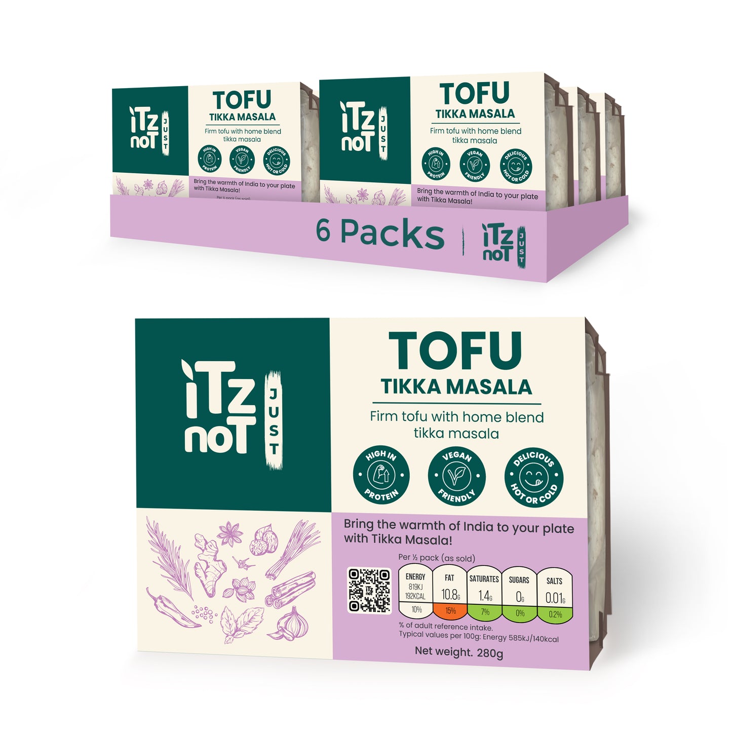 'iTz noT Just' Tofu - Tikka Masala