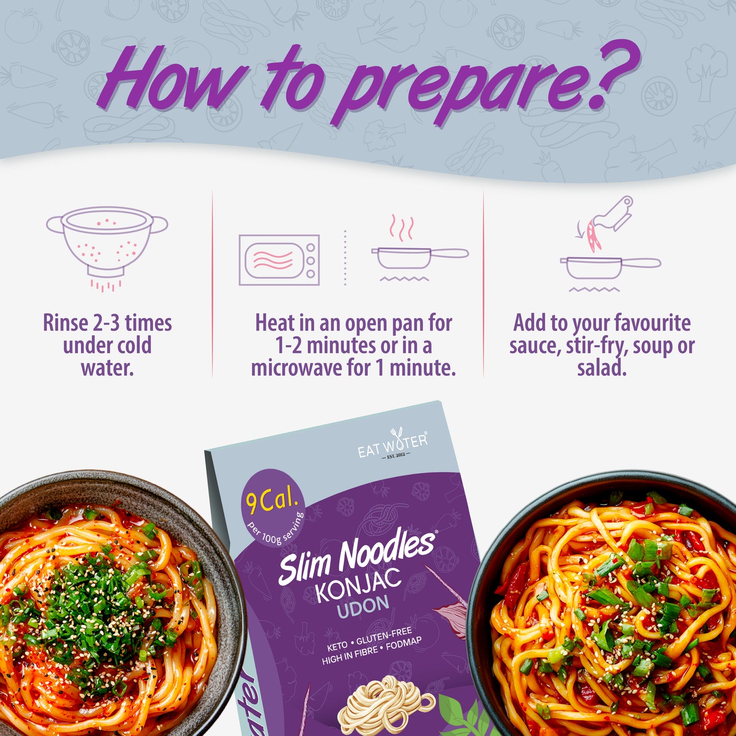 Eat Water Slim Organic Udon