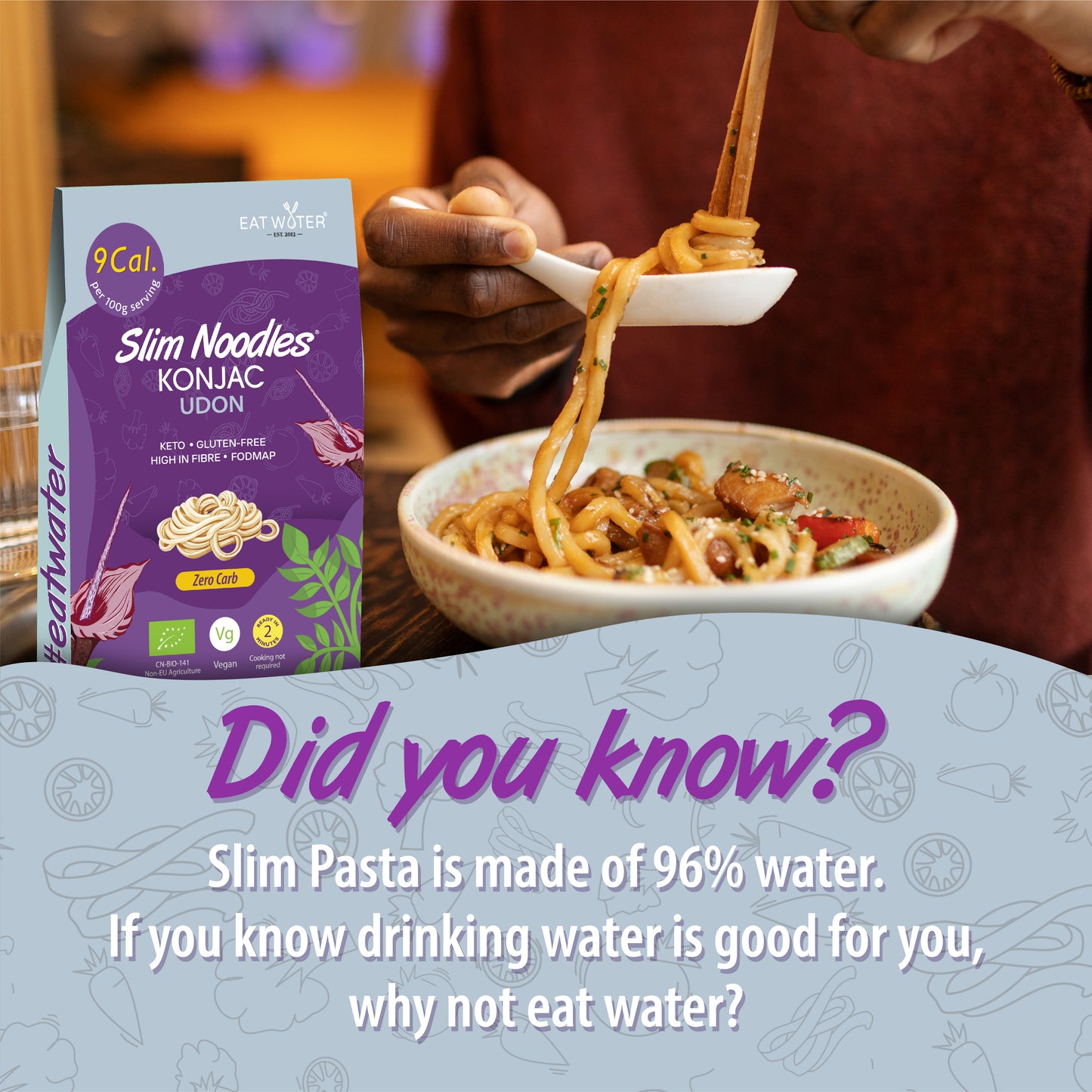 Eat Water Slim Organic Udon