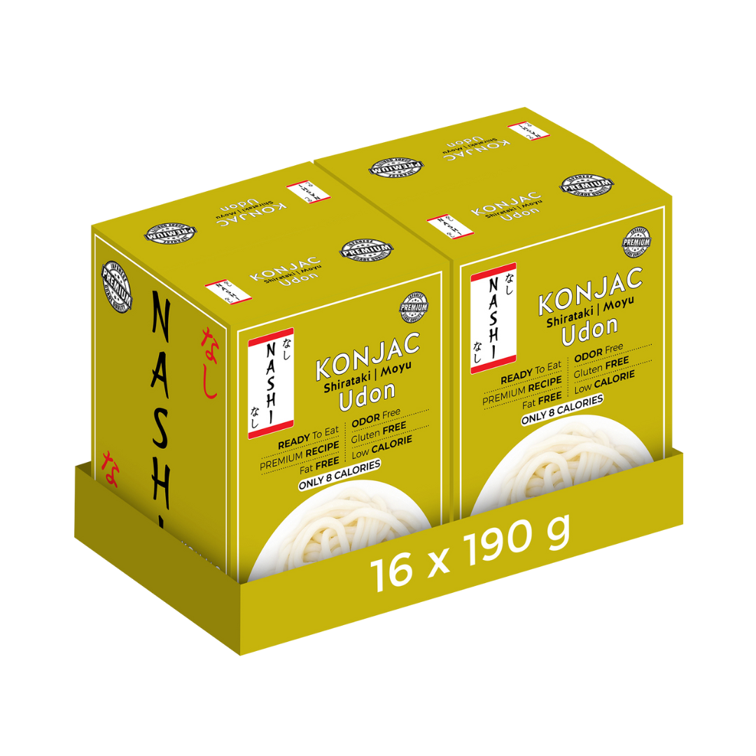 Nashi Konjac Shirataki Premium Udon Noodles