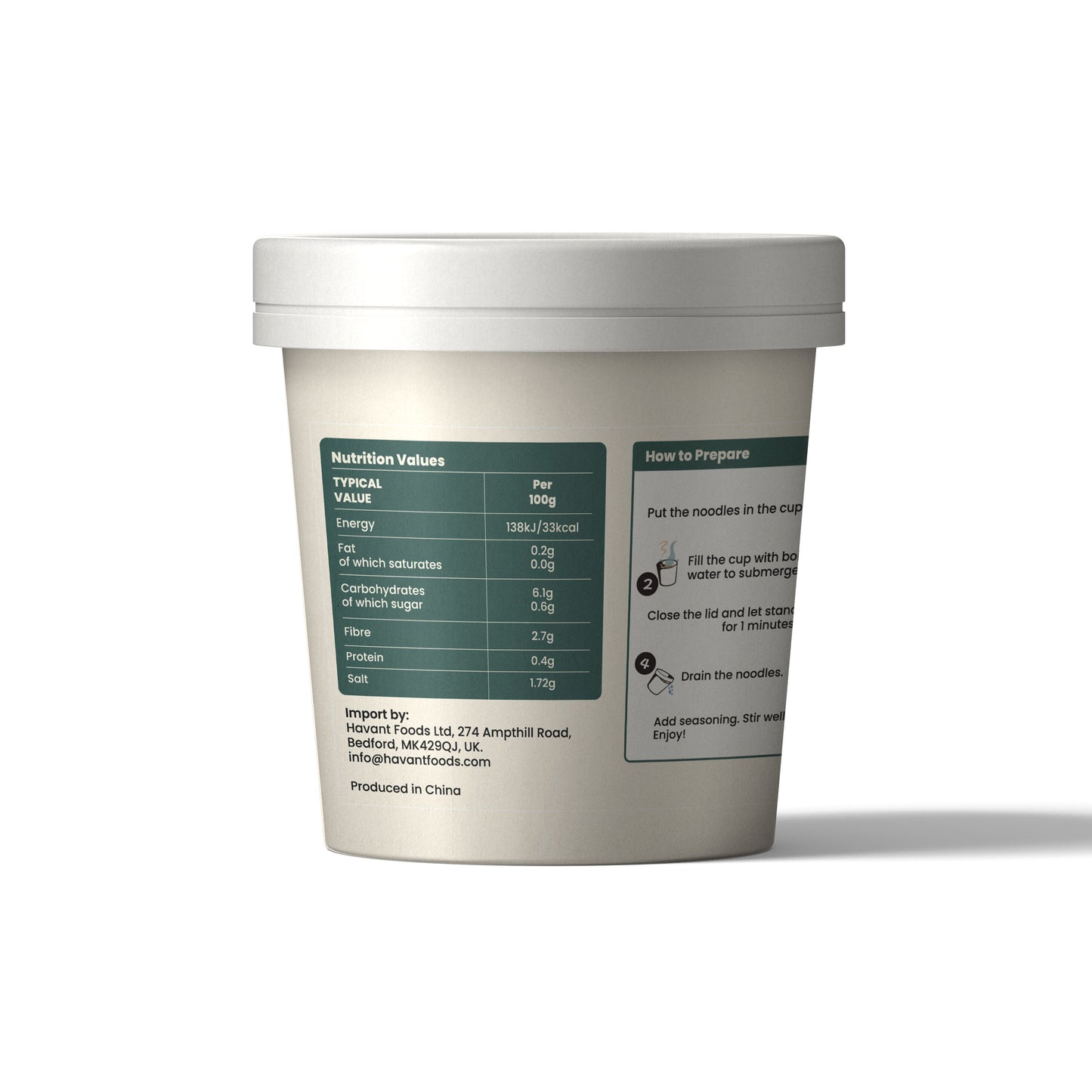 iTz noT Just Pot Noodle Konjac / Shirataki Vegetable