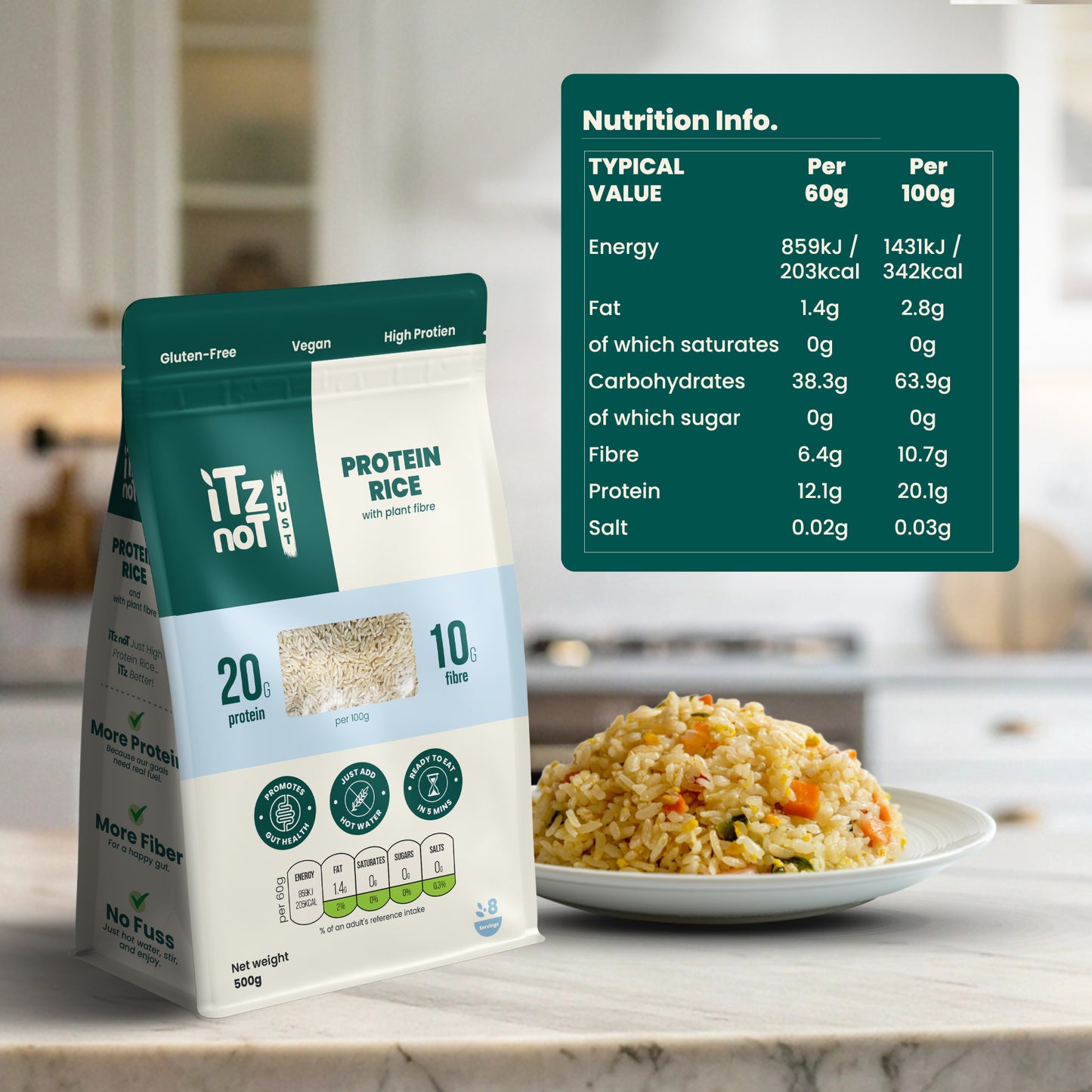 iTz noT Just Protein Rice