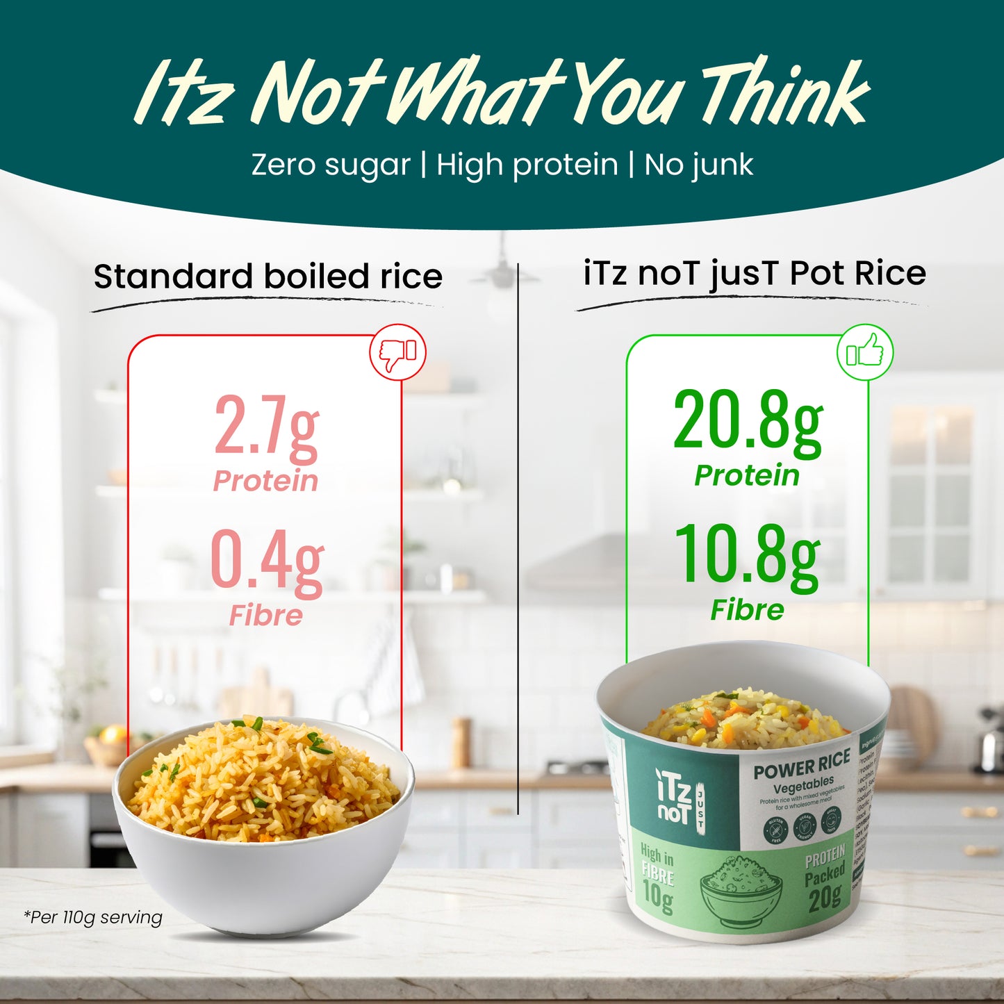 iTz noT Just Power Rice Vegetable Flavour