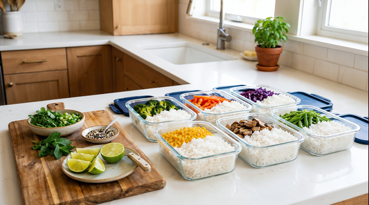 Rice Bowls Meal Prep: Quick Dinner Ideas with Rice & Noodles