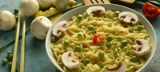 Spicy Thai-Style Mushroom Tapioca Noodles