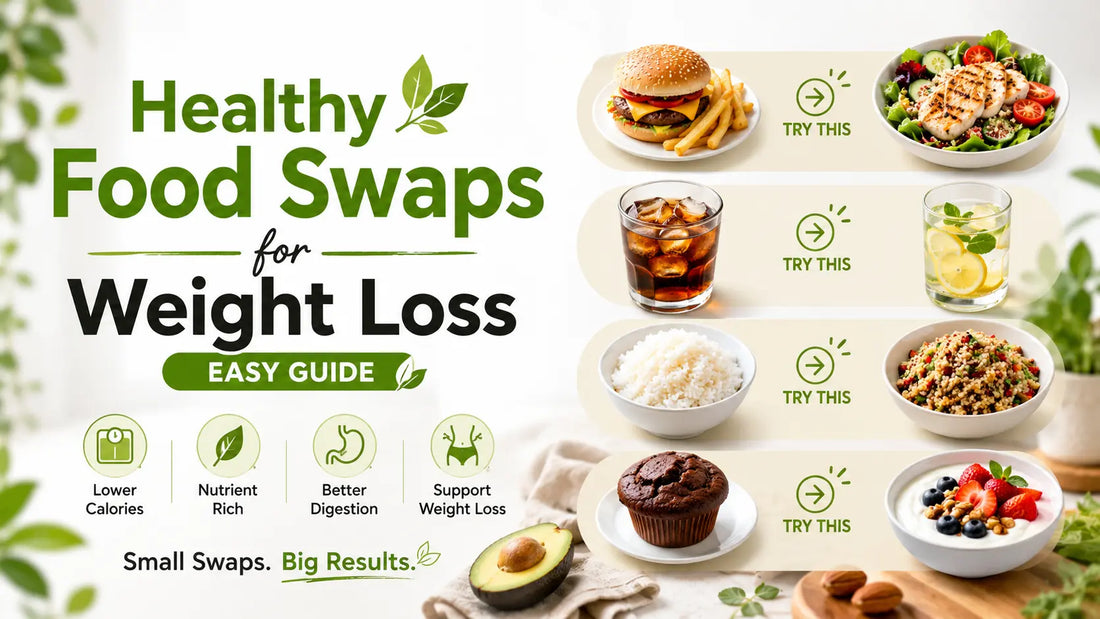 Healthy Food Swaps for Weight Loss (Easy Guide)