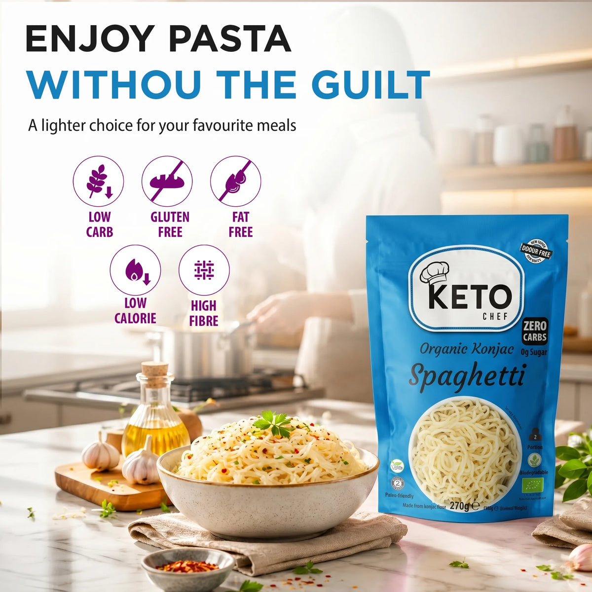 Keto Chef Spaghetti Pasta