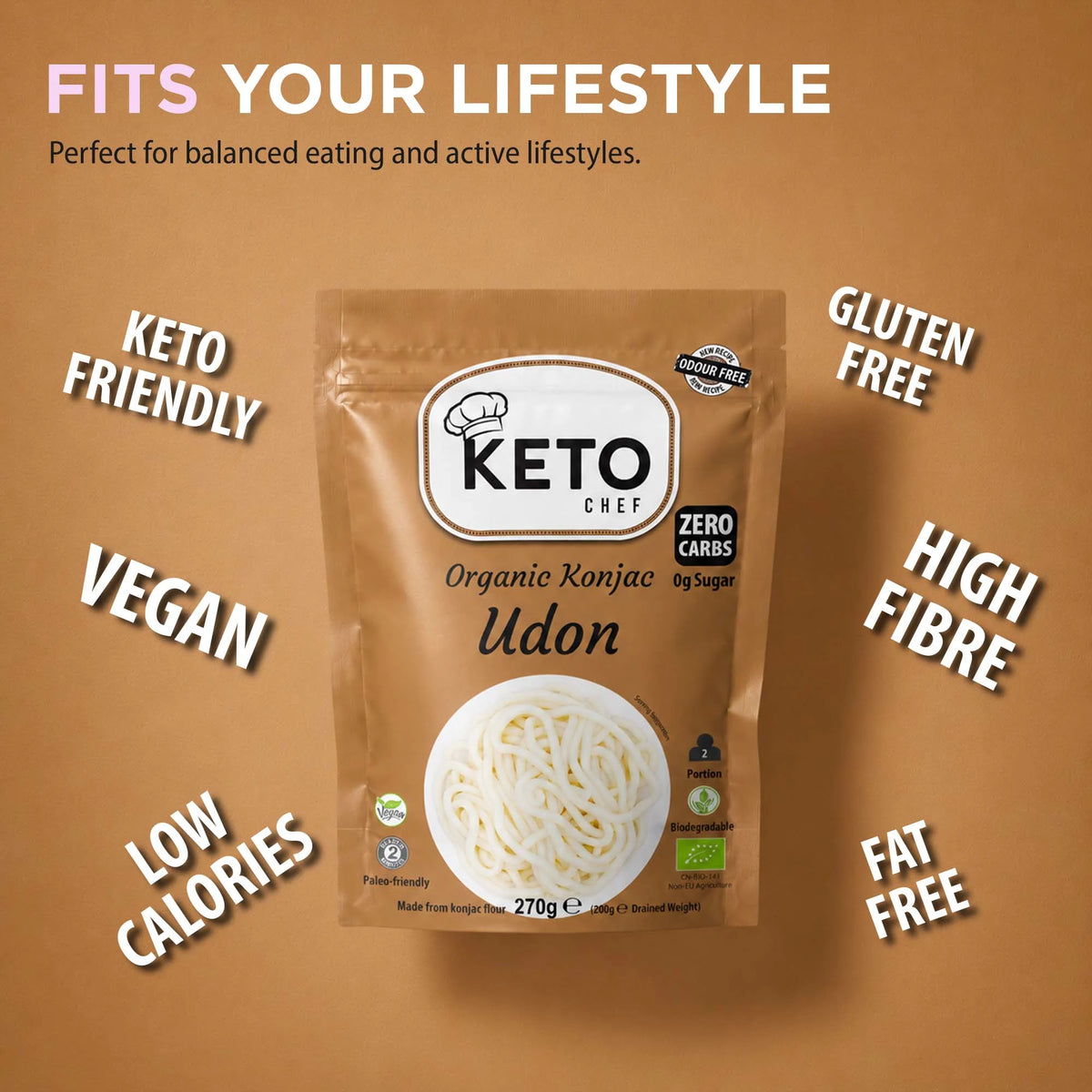 Keto Chef Udon Noodles