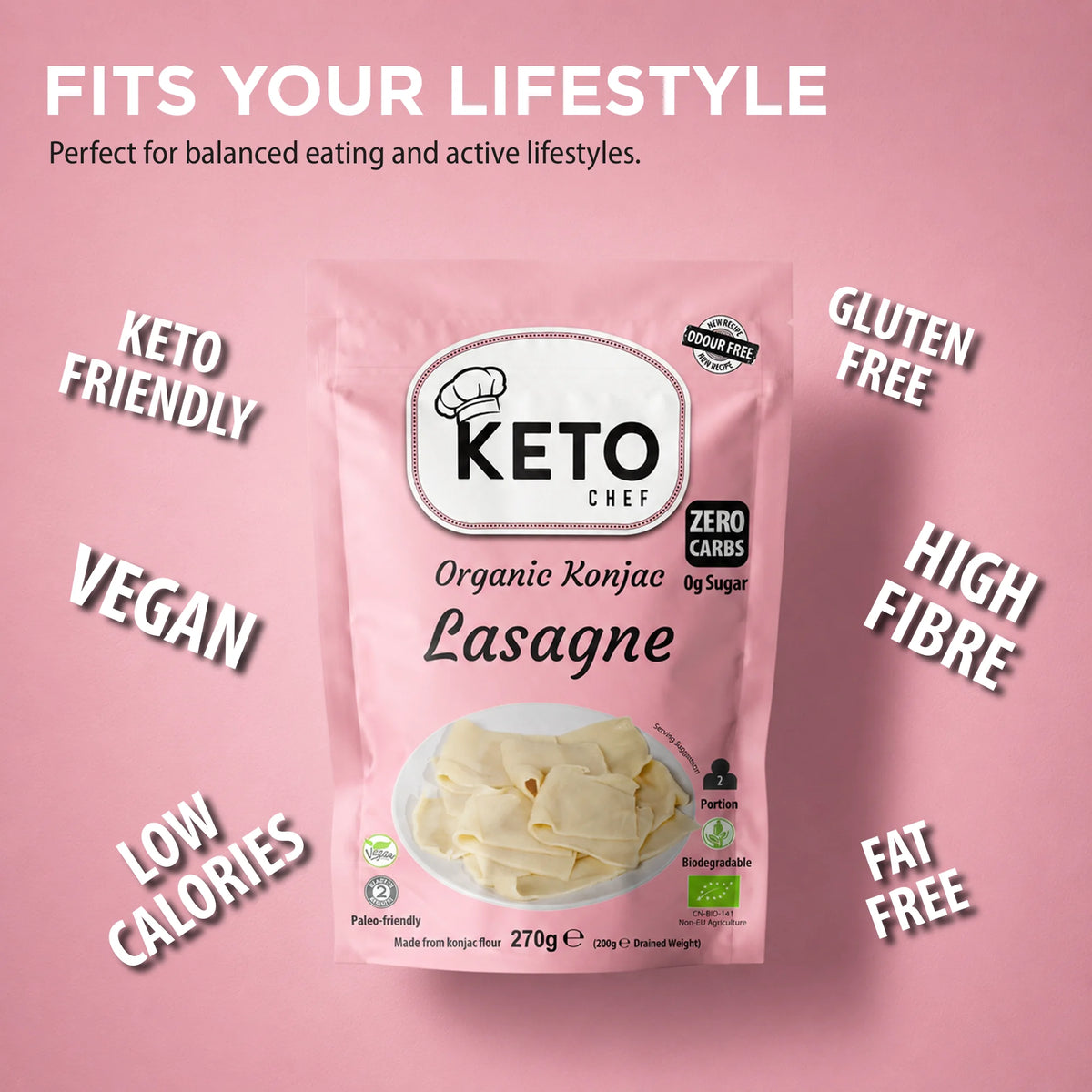 Keto Chef Lasagne Pasta