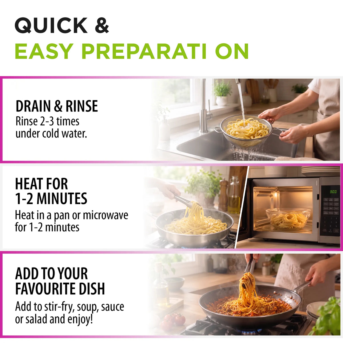 Keto Chef Tagliatelle Pasta