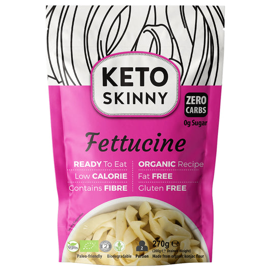 Keto Skinny Fettuccine Pasta