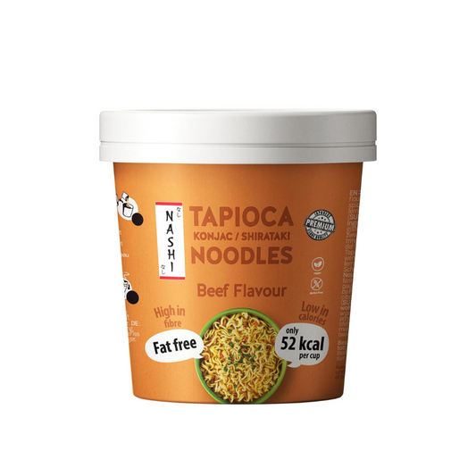 Nashi Tapioca Konjac Shirataki Pot Noodles- Beef Flavour