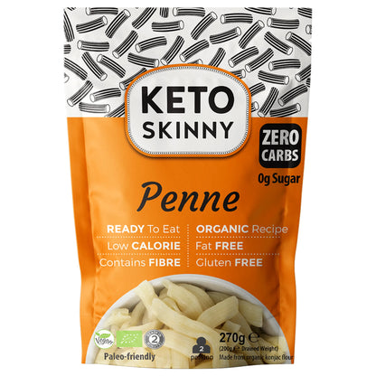 Keto Skinny Penne Pasta