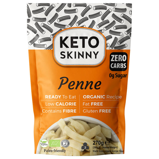 Keto Skinny Penne Pasta