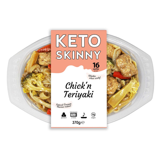 Keto Skinny Chick'n Teriyaki