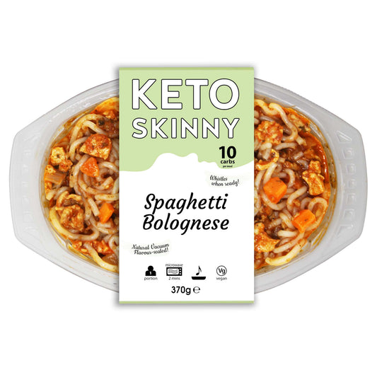 Keto Skinny Spaghetti Bolognese