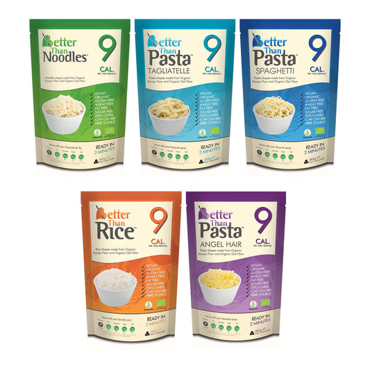 Better Than Foods Mixed Case (Pack of 5)