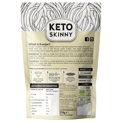 Keto Skinny Thai Noodles