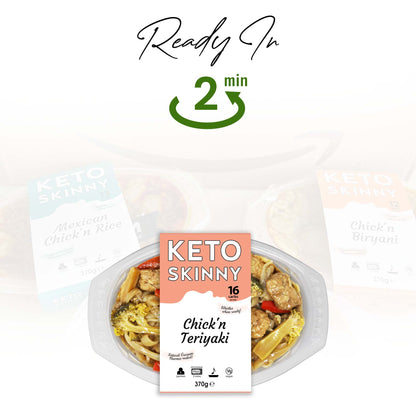 Keto Skinny Chick'n Teriyaki