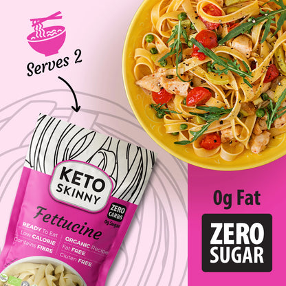 Keto Skinny Fettuccine Pasta