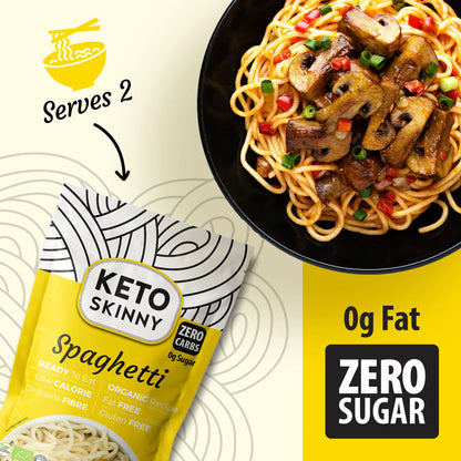 Keto Skinny Spaghetti Pasta