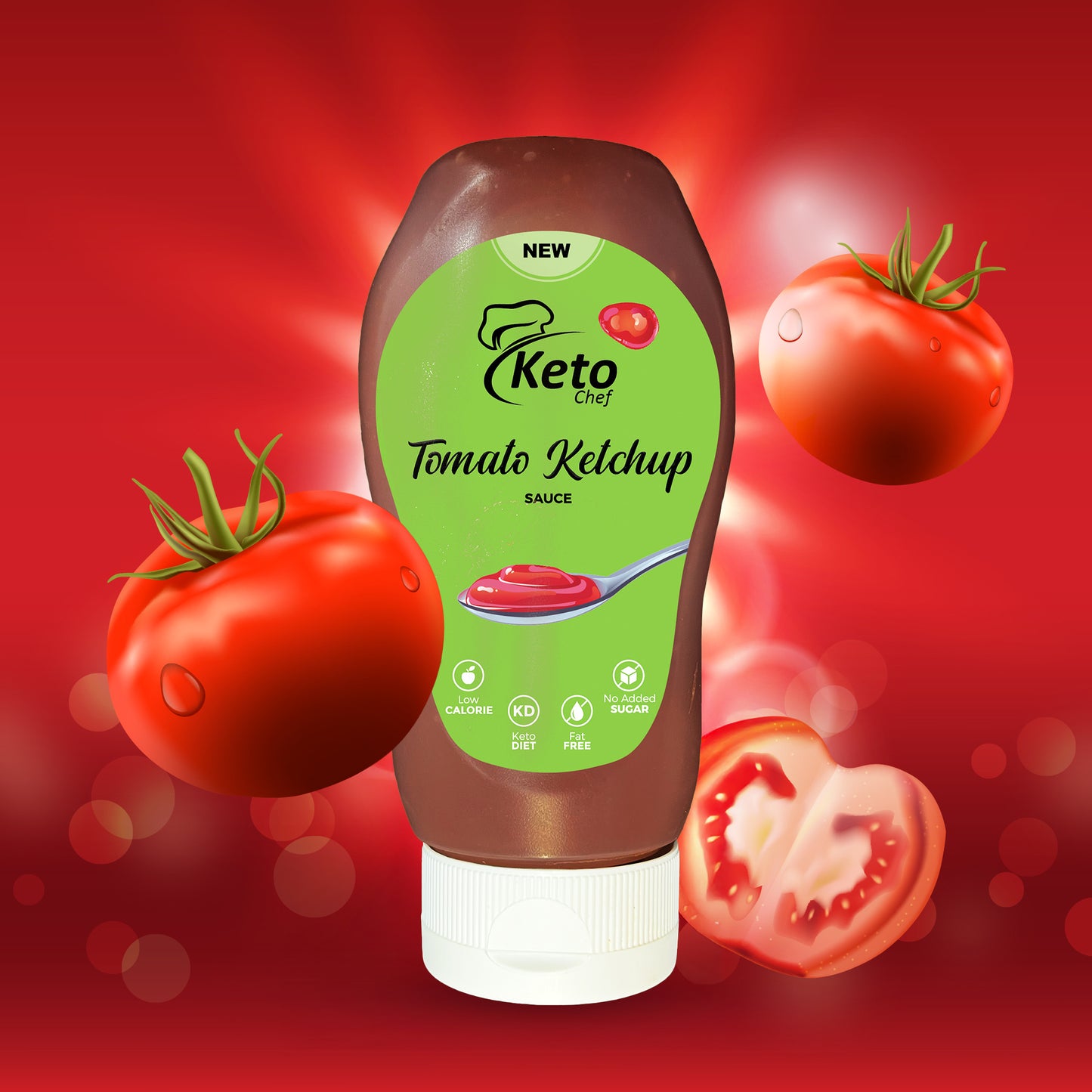 Keto Chef Sauces Combo – (Vegan Mayo, Smoky BBQ, Tomato Ketchup)
