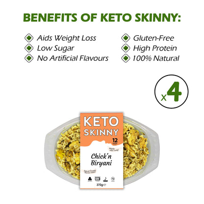 Keto Skinny Chick'n Biryani