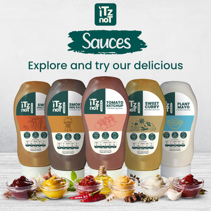 iTz noT Sauces Combo - BBQ, Mayo, Ketchup