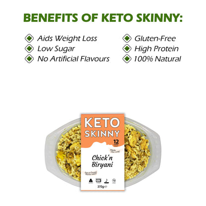 Keto Skinny Chick'n Biryani