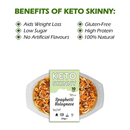 Keto Skinny Spaghetti Bolognese