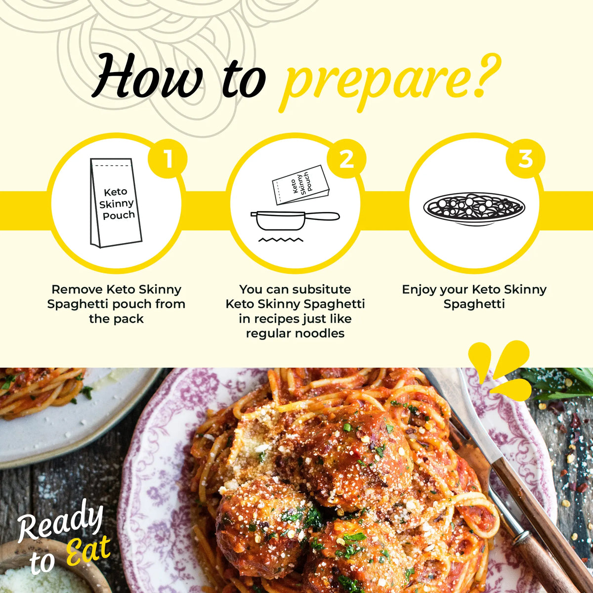 Keto Skinny Spaghetti Pasta