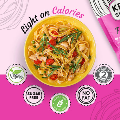 Keto Skinny Fettuccine Pasta