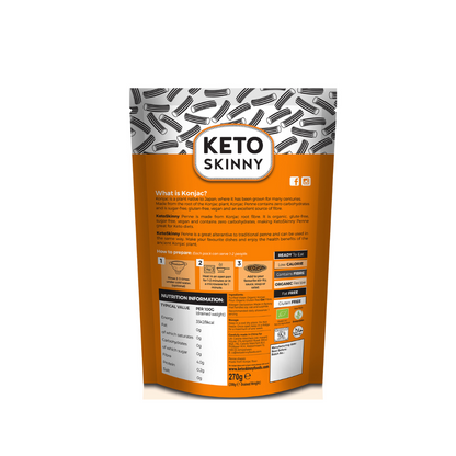 Keto Skinny Penne Pasta