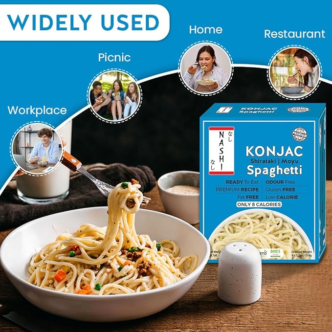 Nashi Shirataki Konjac Moyu Spaghetti