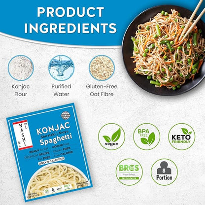 Nashi Shirataki Konjac Moyu Spaghetti