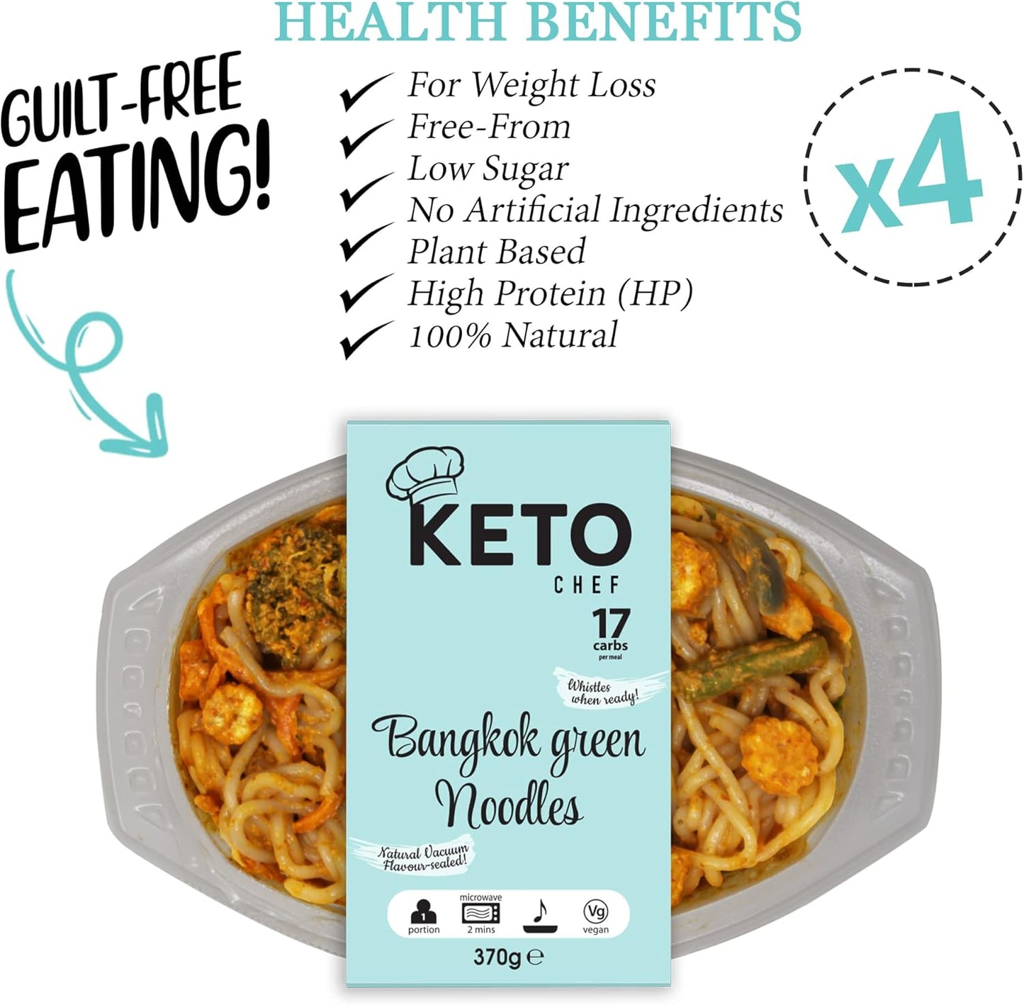 Keto Chef Bangkok Green Noodles