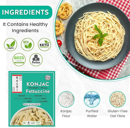 Nashi Shirataki Konjac Fettuccine Pasta