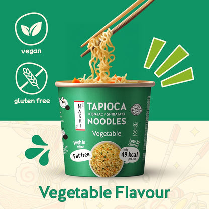 Nashi Tapioca Konjac Shirataki Pot Noodles -Vegetable