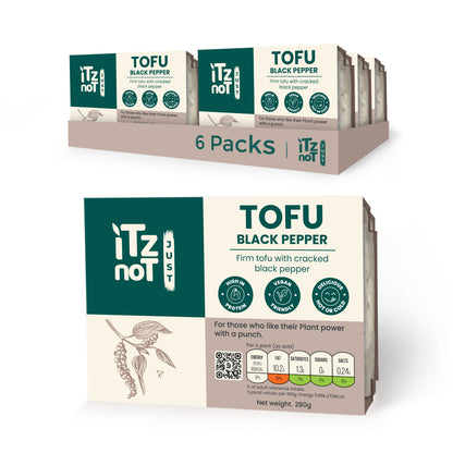 'iTz noT Just' Tofu - Black Pepper