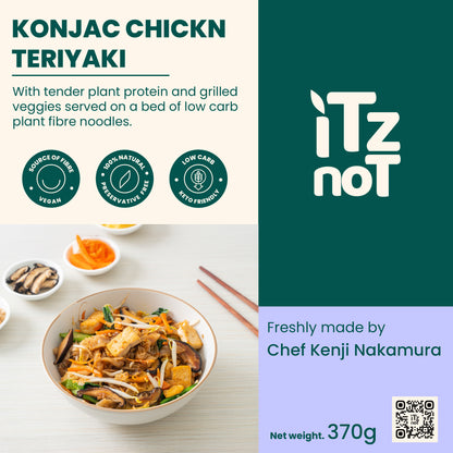 iTz noT Konjac Chick'n Teriyaki